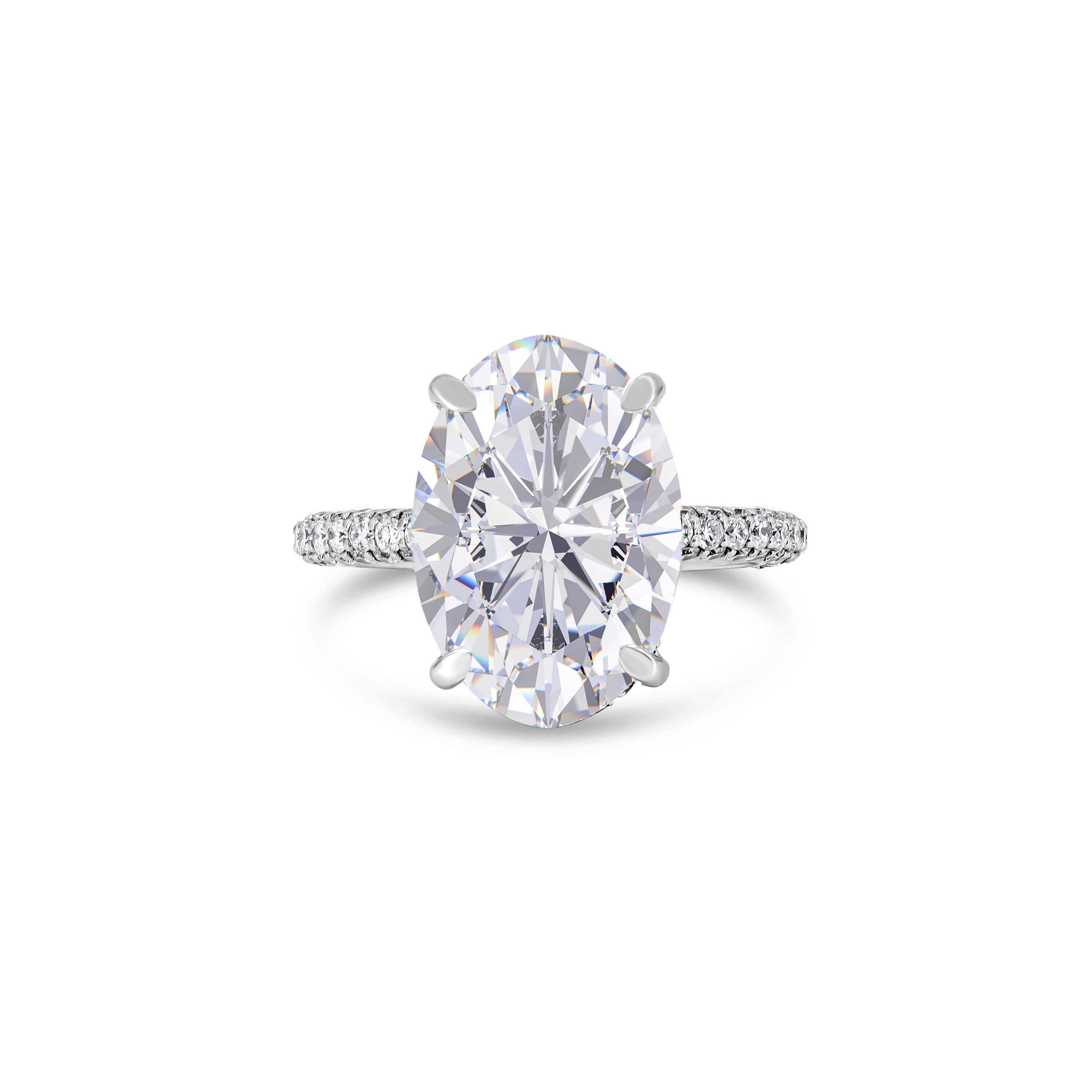 Bibi Oval Ring - IN STOCK - ROVA Brilliance Lab Grown Diamonds