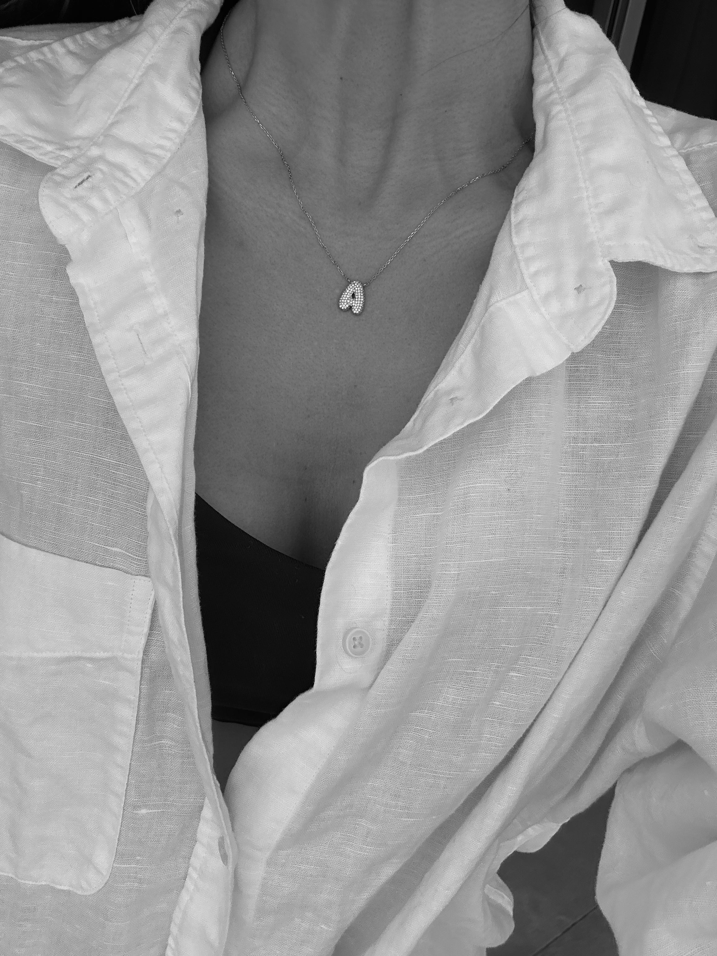 Bubble Letter Pendant - ROVA Brilliance