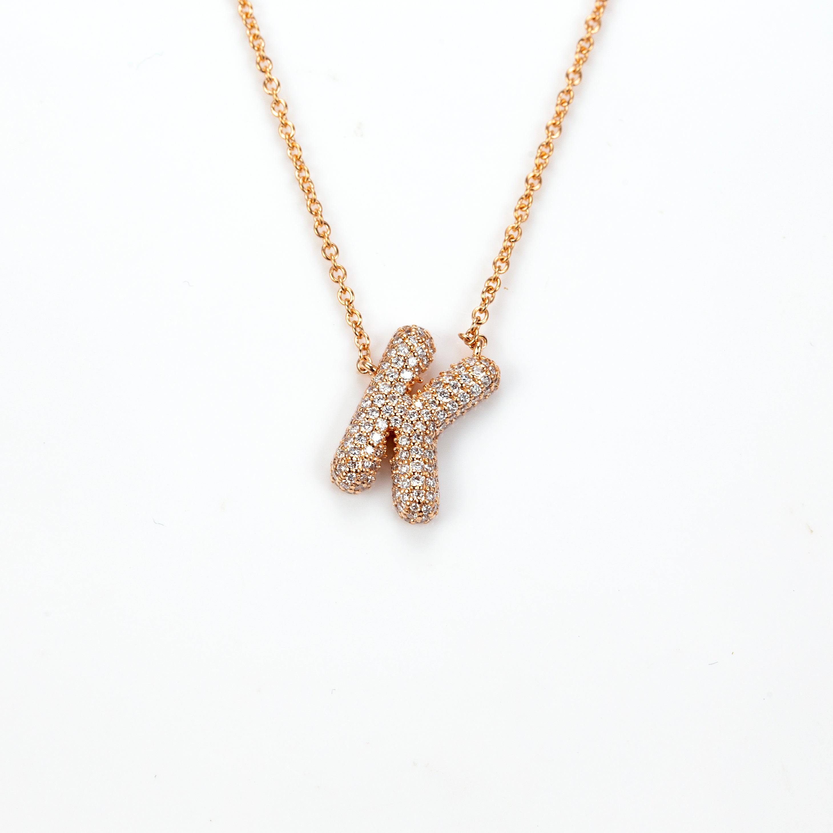 Bubble Letter Pendant - ROVA Brilliance