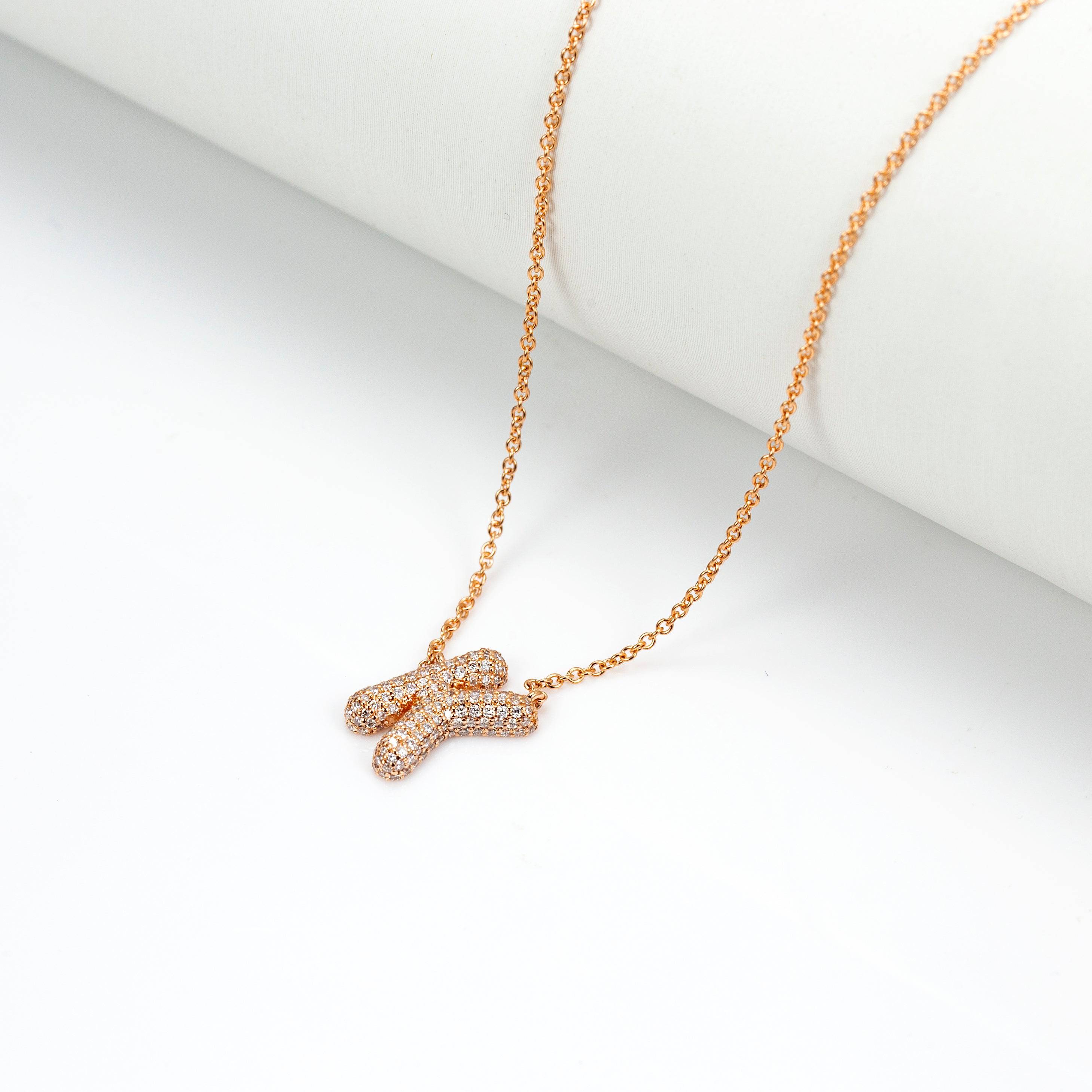 Bubble Letter Pendant - ROVA Brilliance