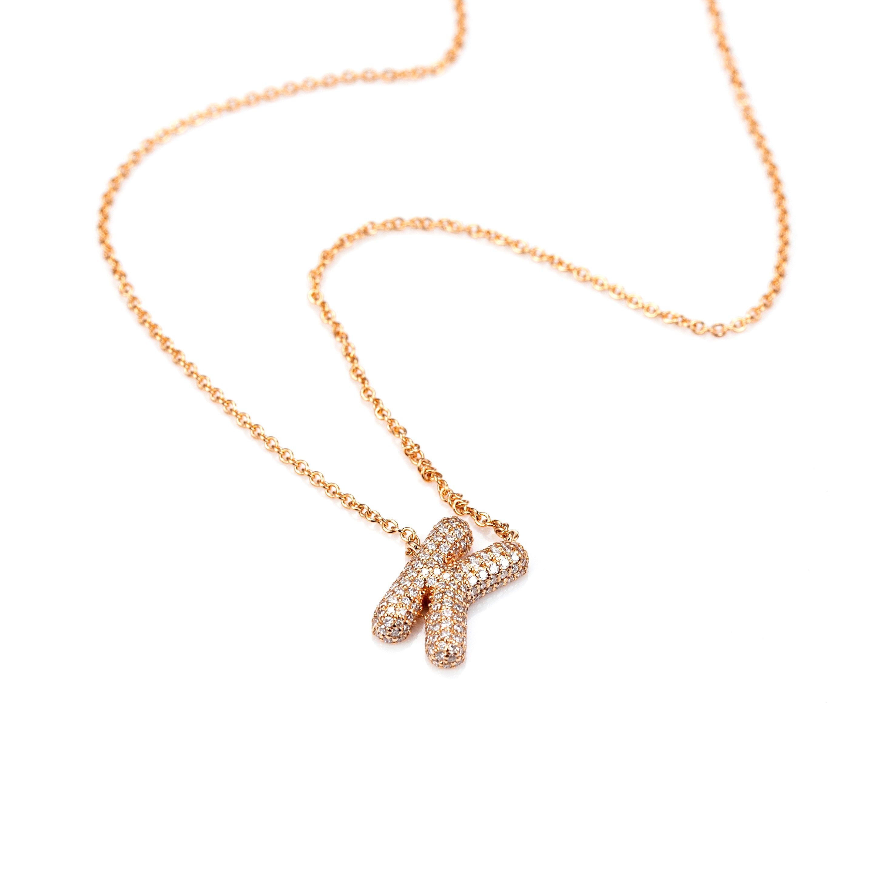 Bubble Letter Pendant - ROVA Brilliance