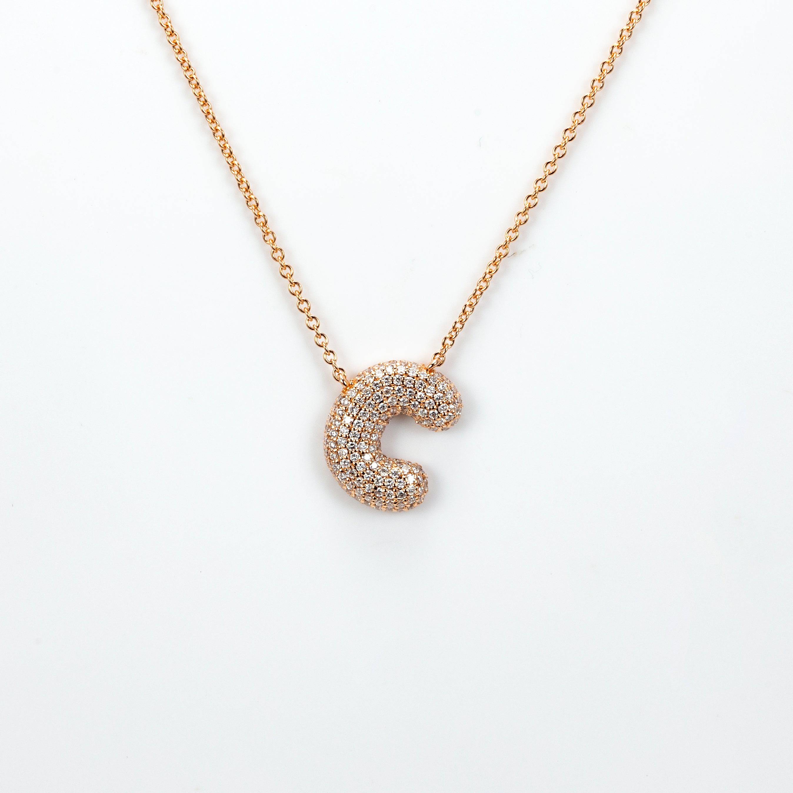 Bubble Letter Pendant - ROVA Brilliance