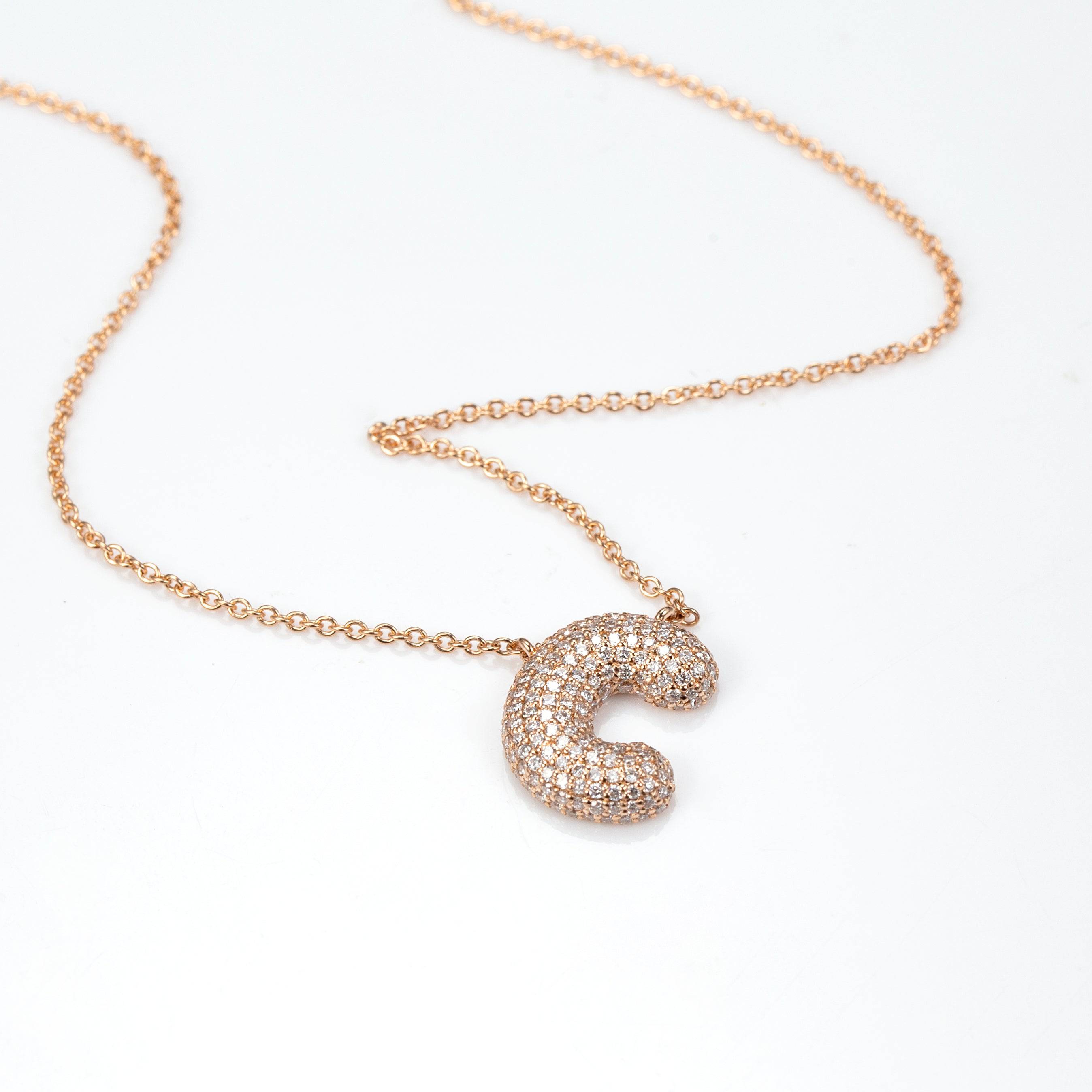 Bubble Letter Pendant - ROVA Brilliance