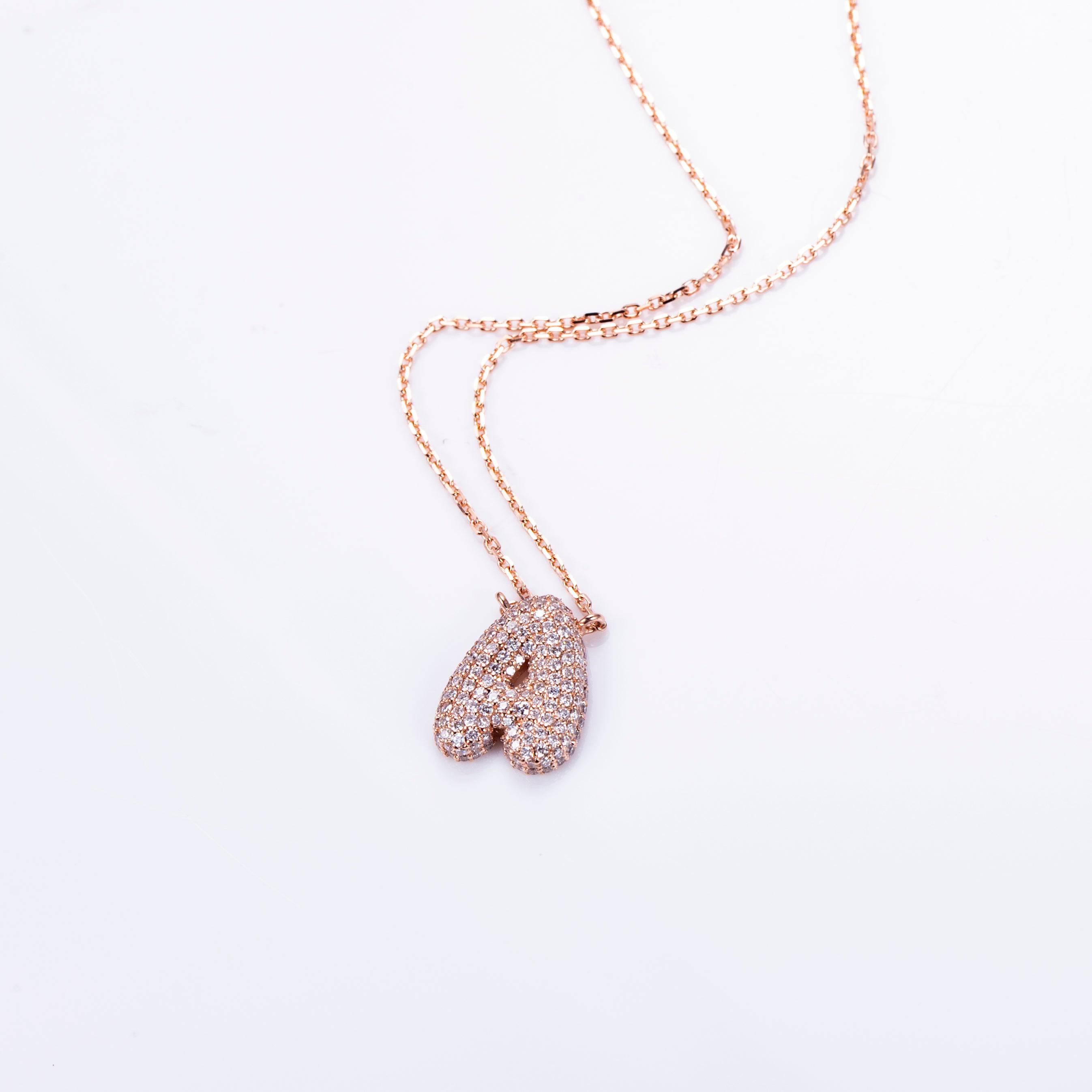 Bubble Letter Pendant - ROVA Brilliance