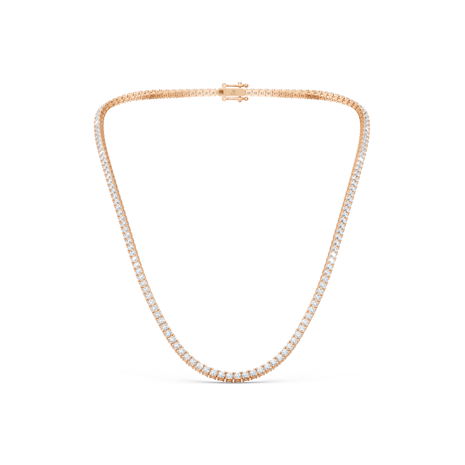 Classic Tennis Diamond Necklace 18k