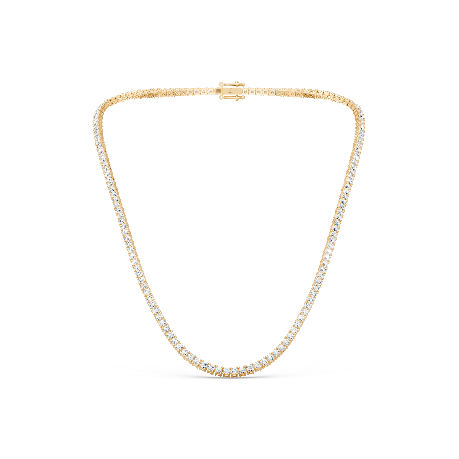 Classic Tennis Diamond Necklace 18k