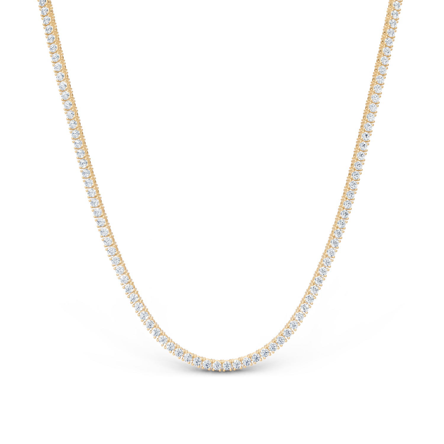Classic Tennis Diamond Necklace 18k