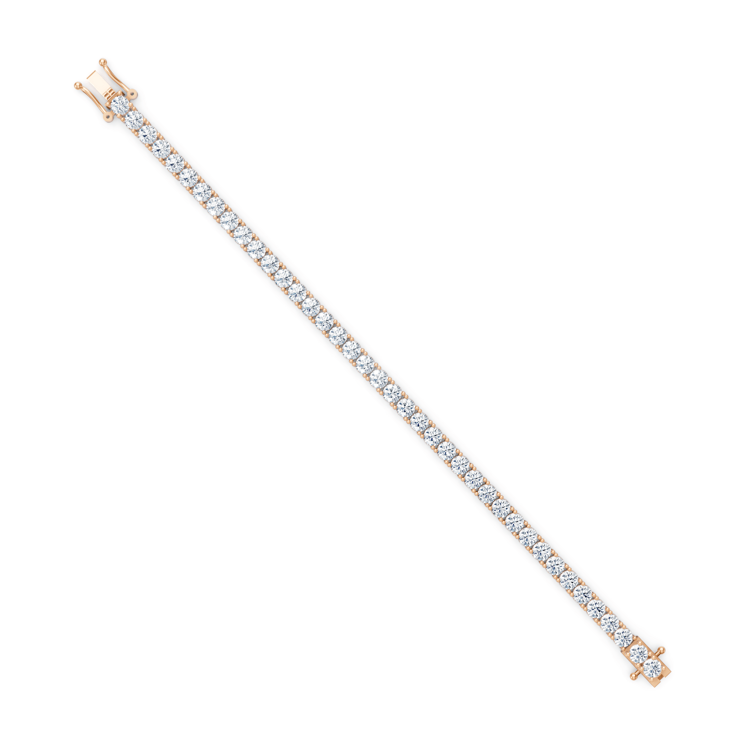 Classic Tennis Bracelet 18k Gold - ROVA Brilliance
