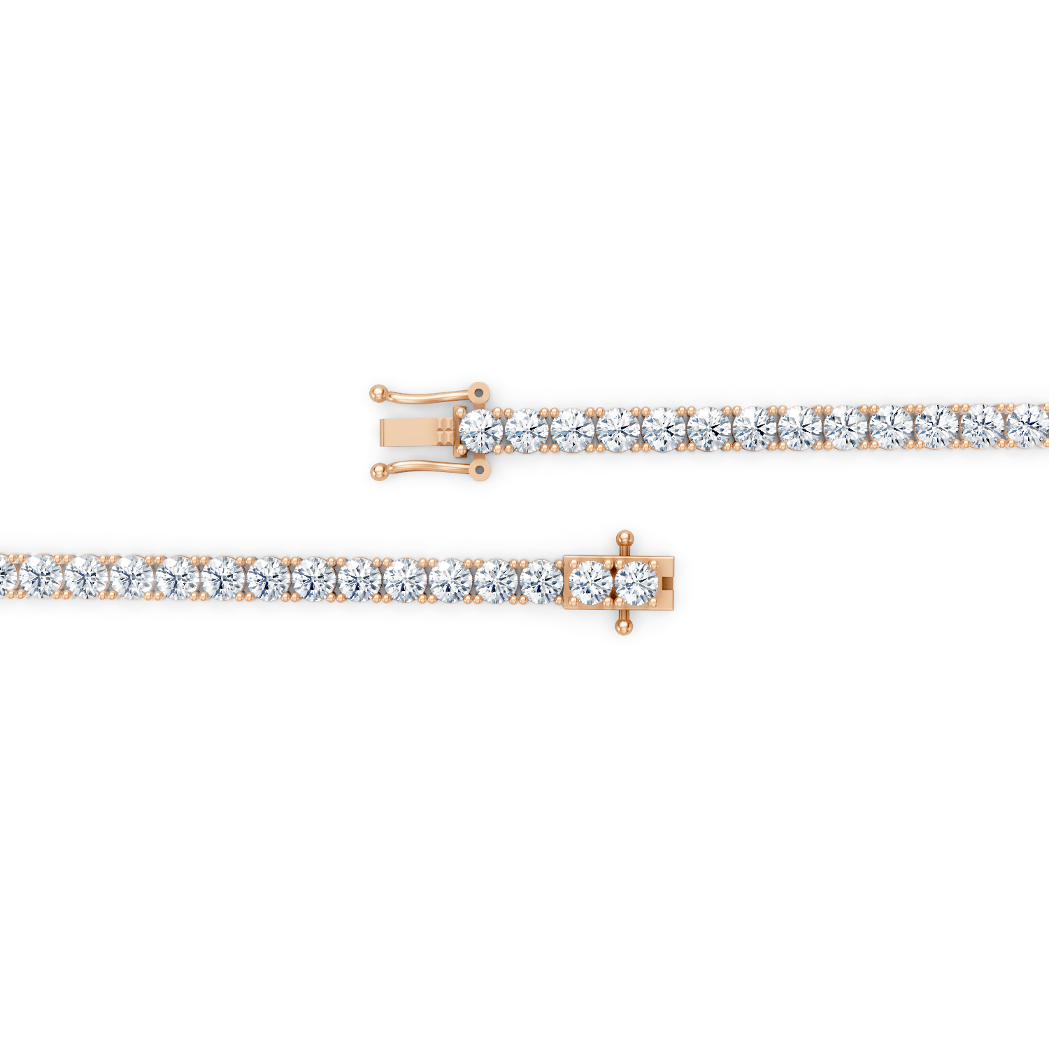 Classic Tennis Bracelet 18k Gold - ROVA Brilliance