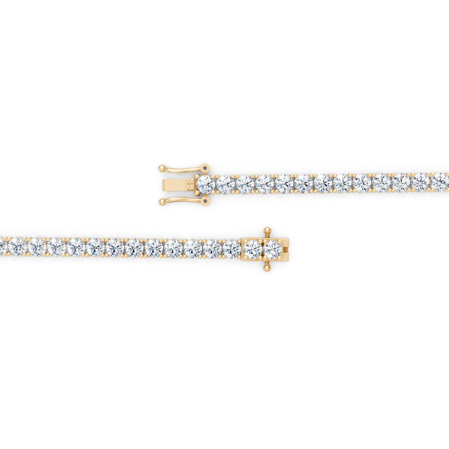 Classic Tennis Bracelet 18k Gold - ROVA Brilliance