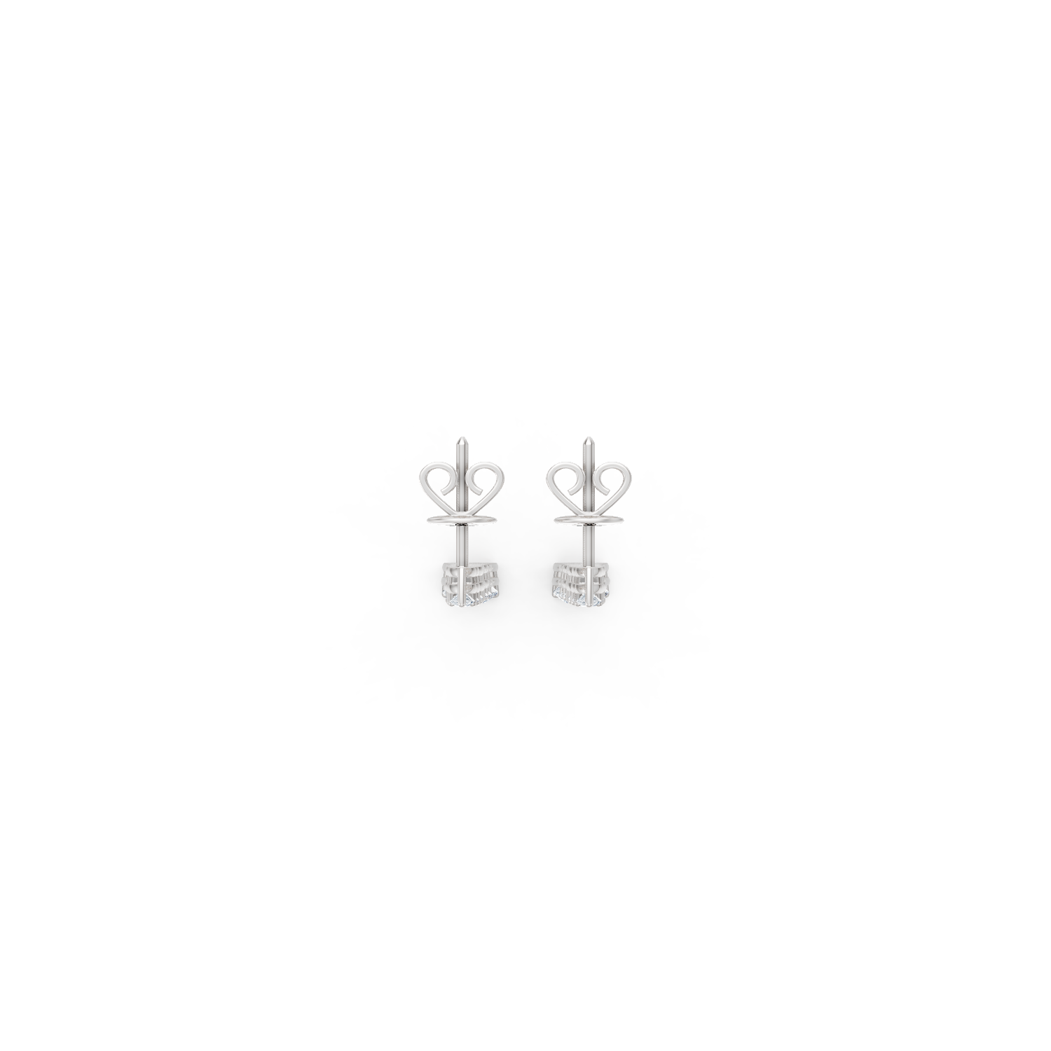 Pear Cut Drop Diamond Earrings