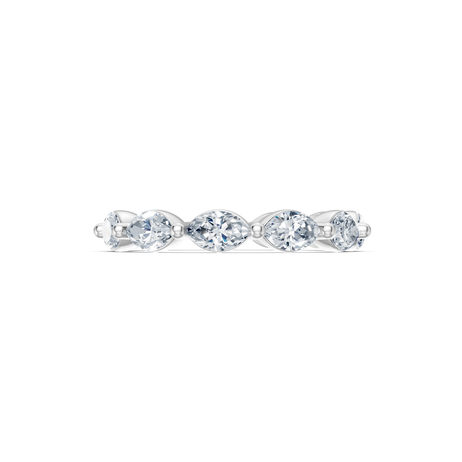 Marquise Diamond Eternity Band