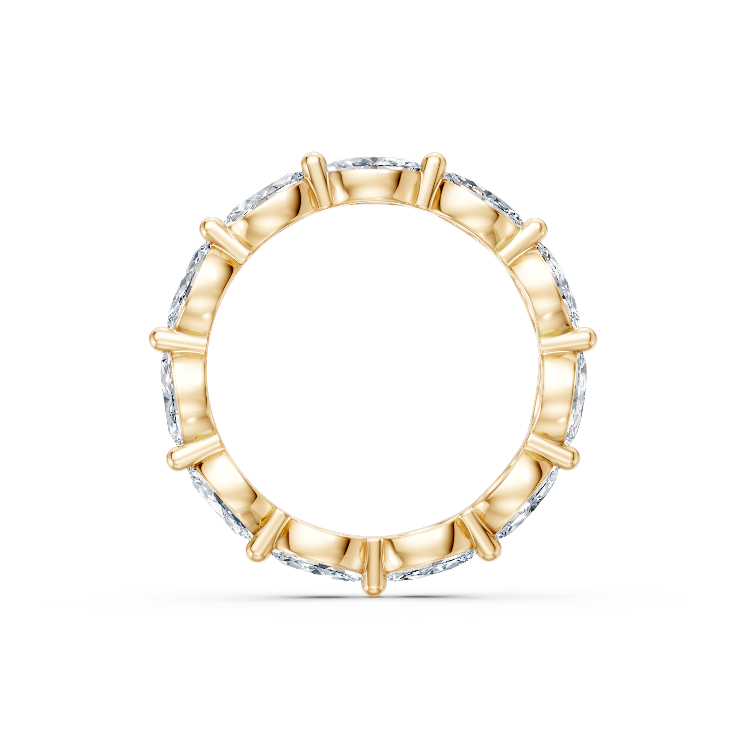 Marquise Diamond Eternity Band