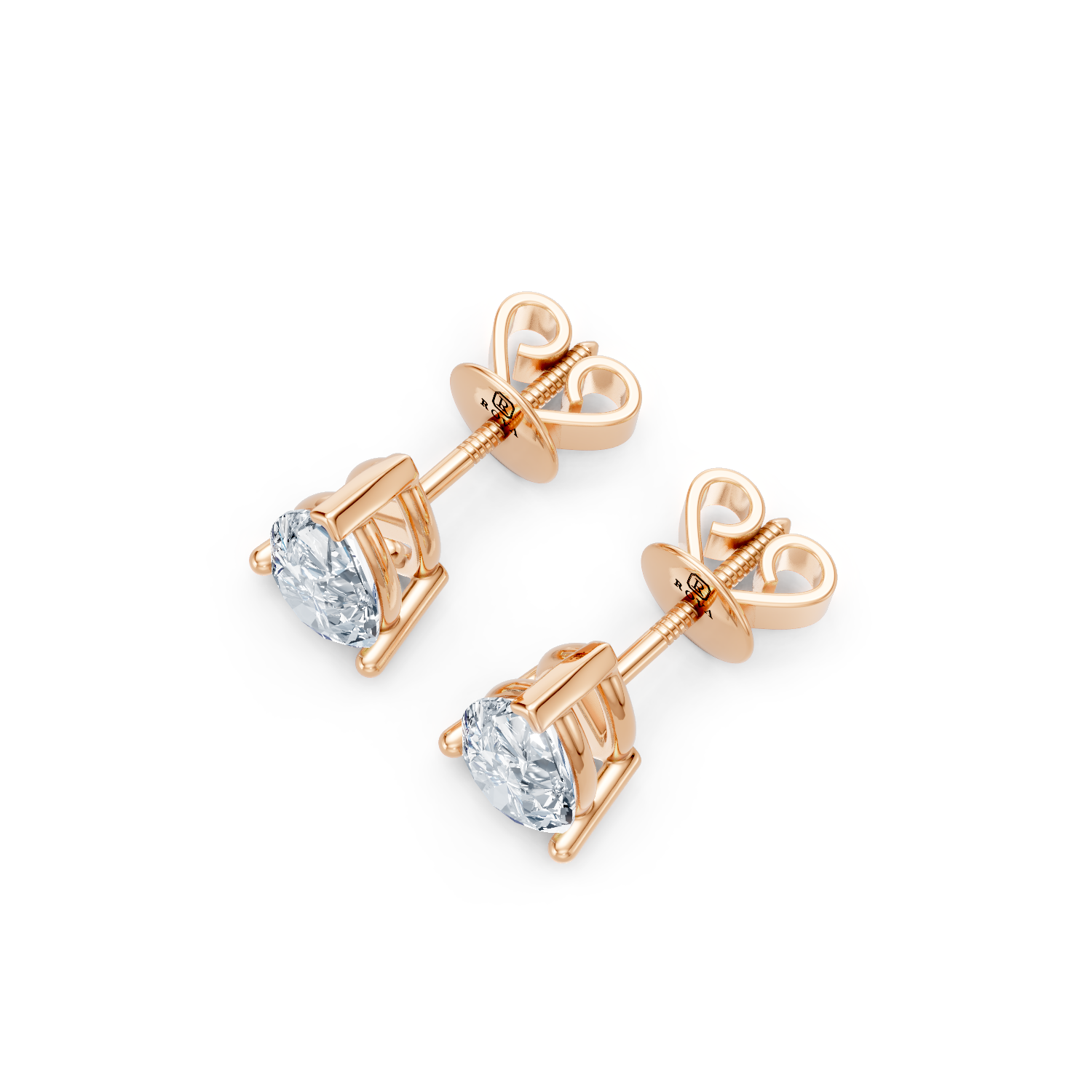 Classic Pear Cut Studs