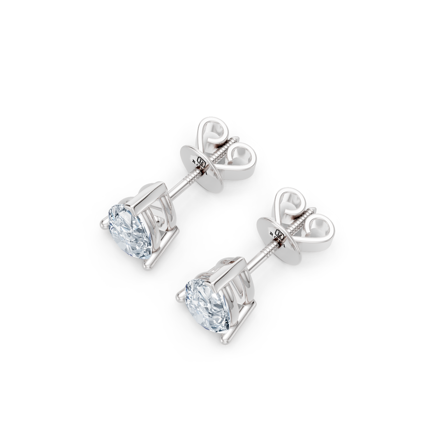 Classic Pear Cut Studs