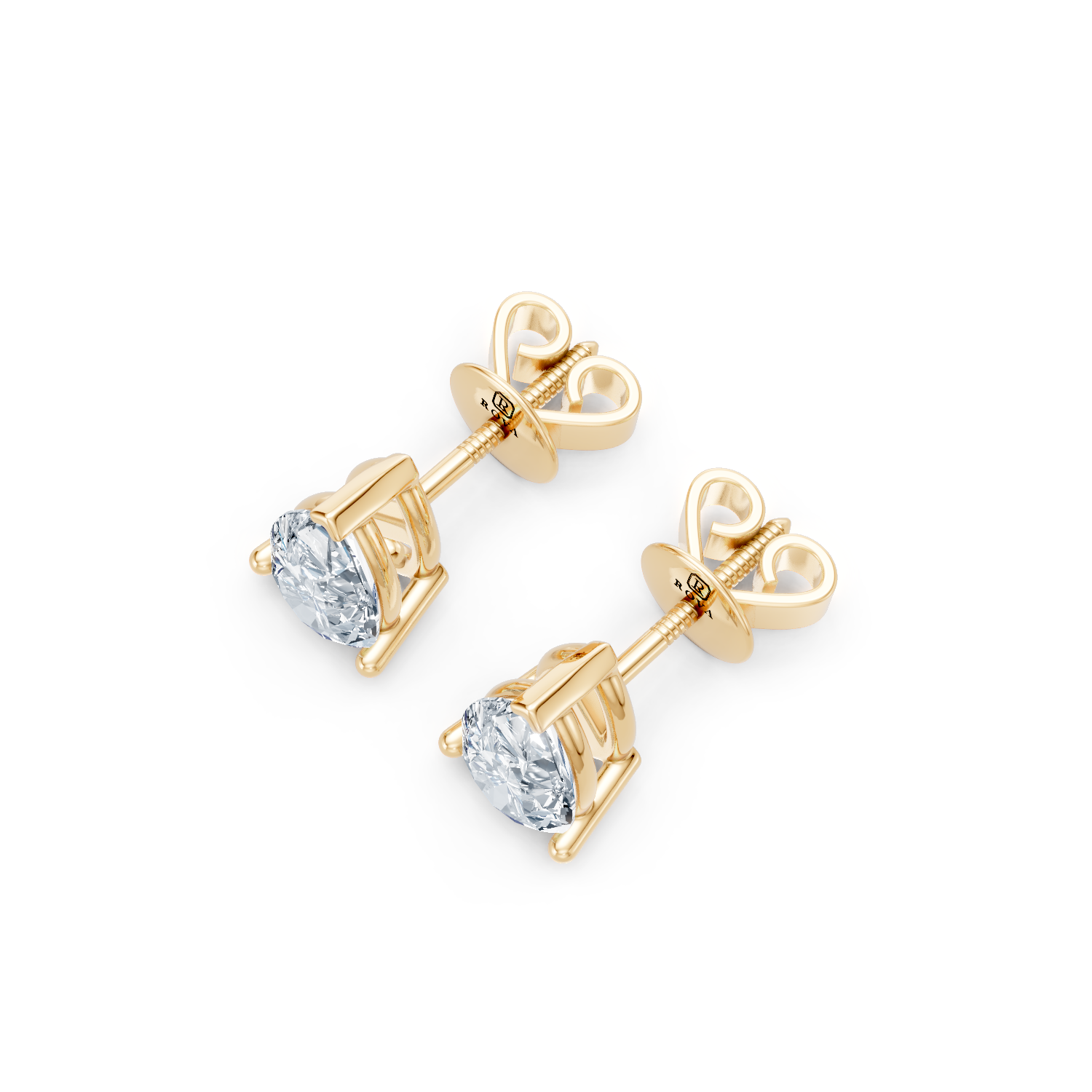 Classic Pear Cut Studs