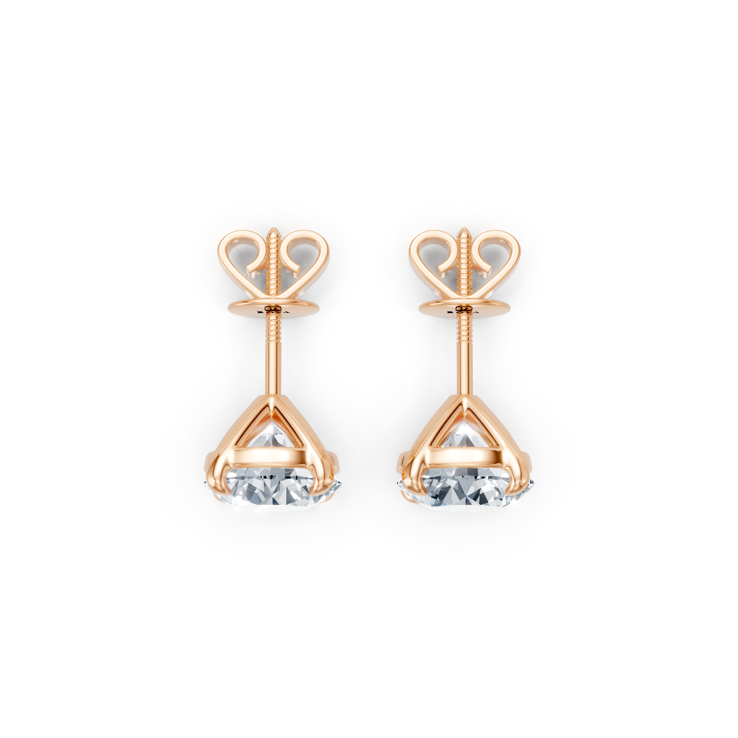 Martini 4 Prong Studs