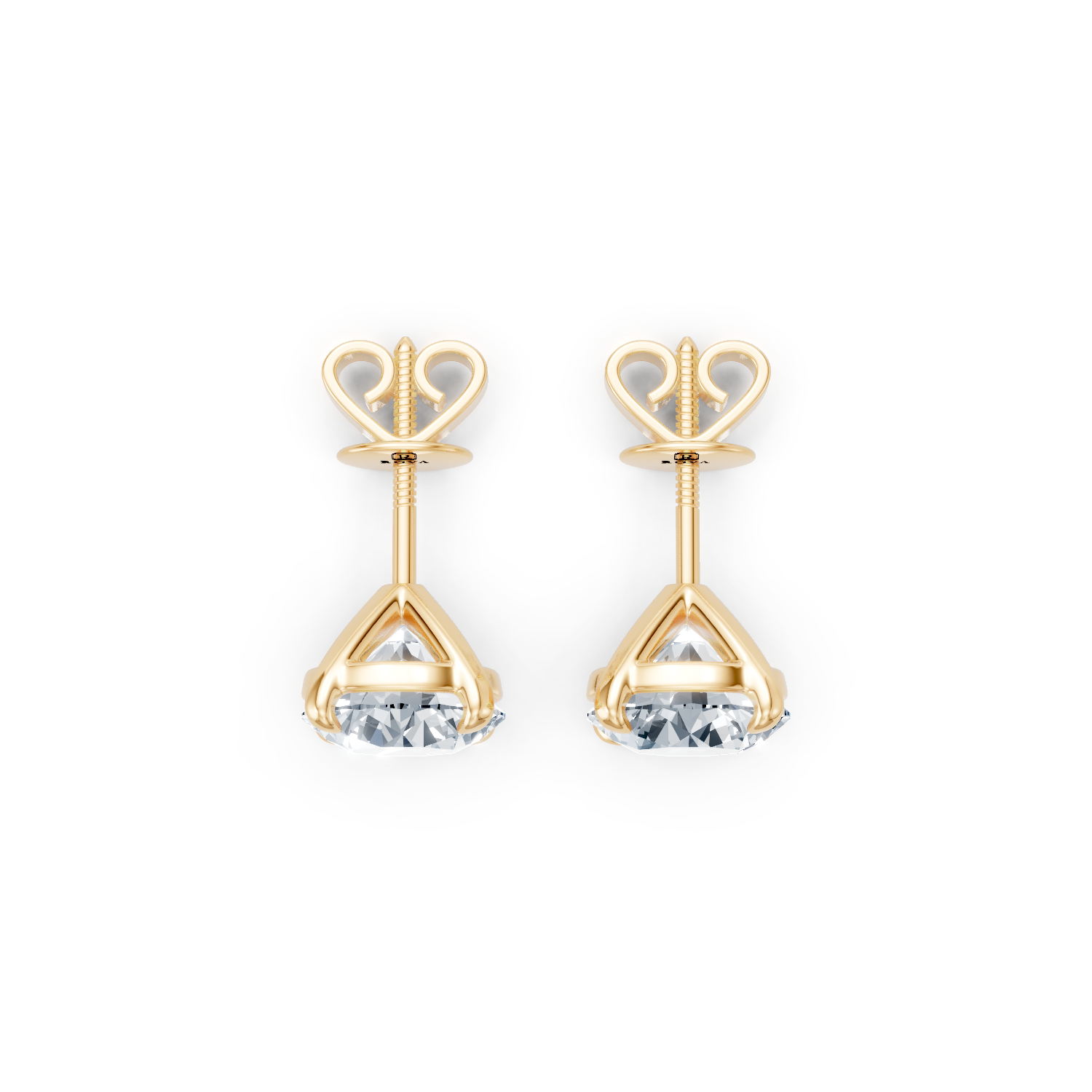 Martini 4 Prong Studs
