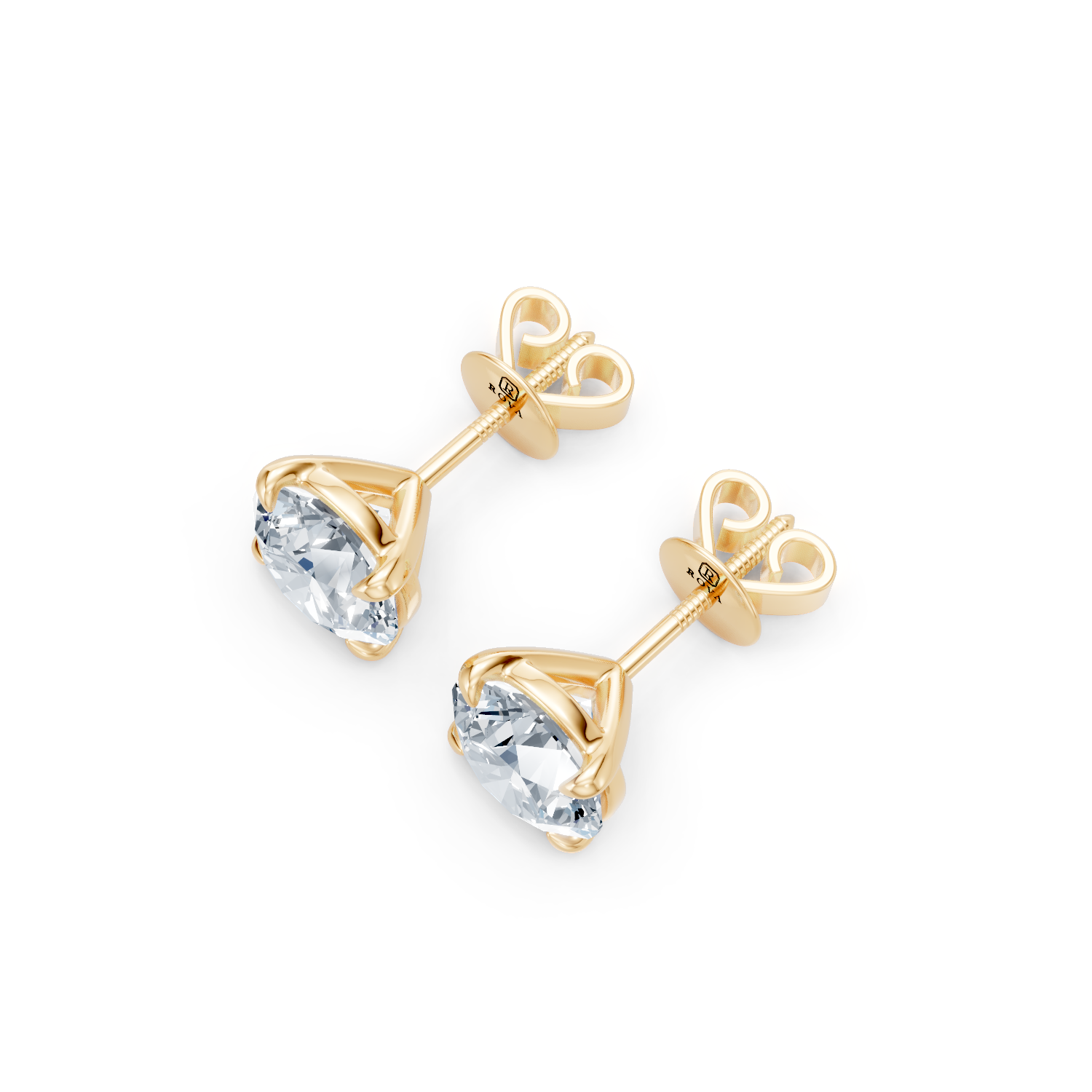 Martini 4 Prong Studs