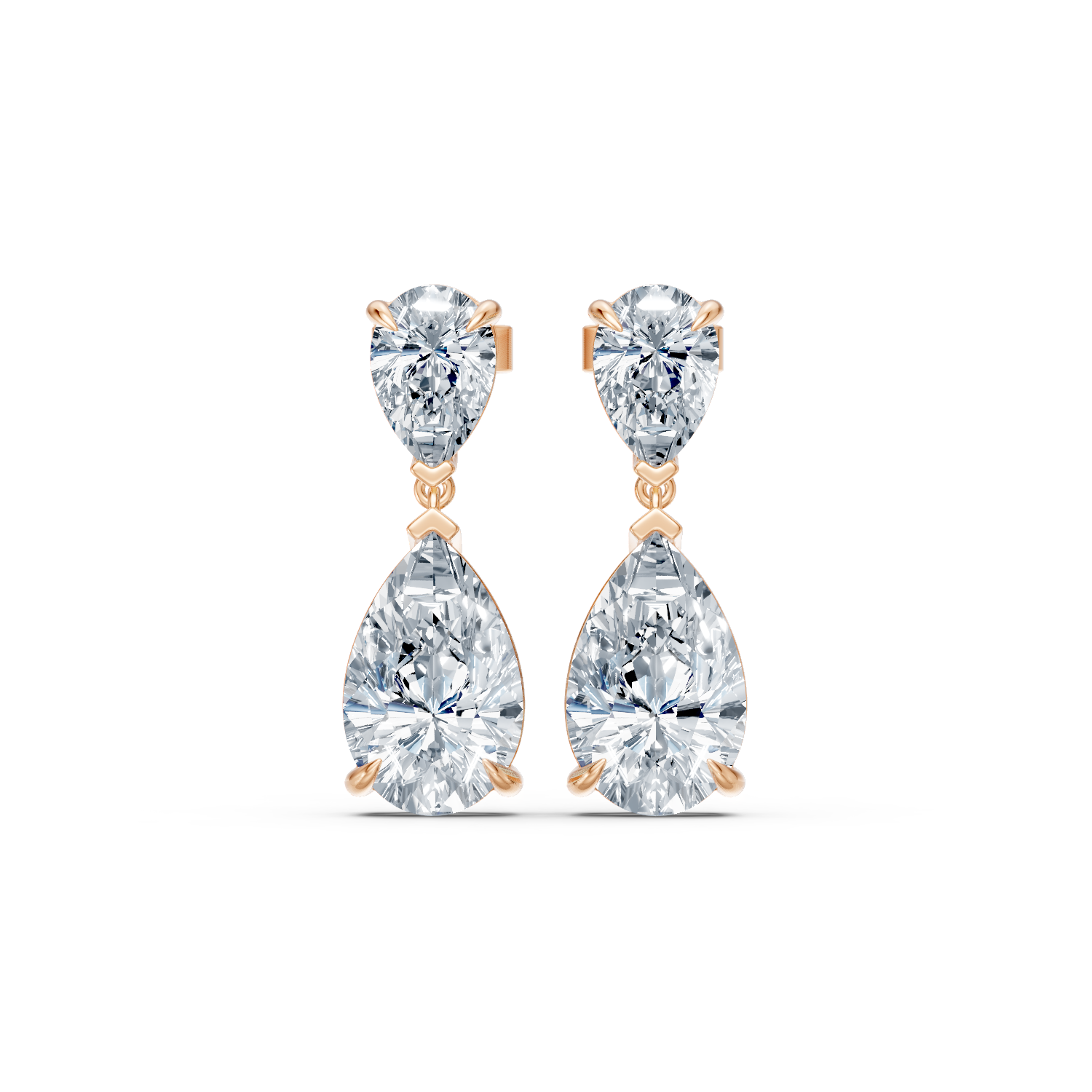 Celeste Pear Drop Earrings