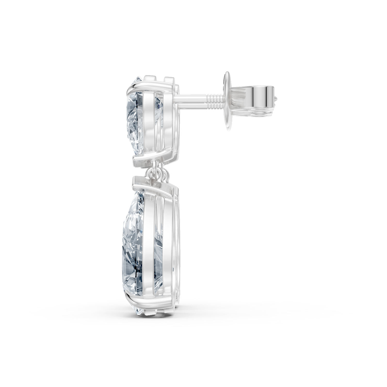 Celeste Pear Drop Earrings 8 carats - IN STOCK