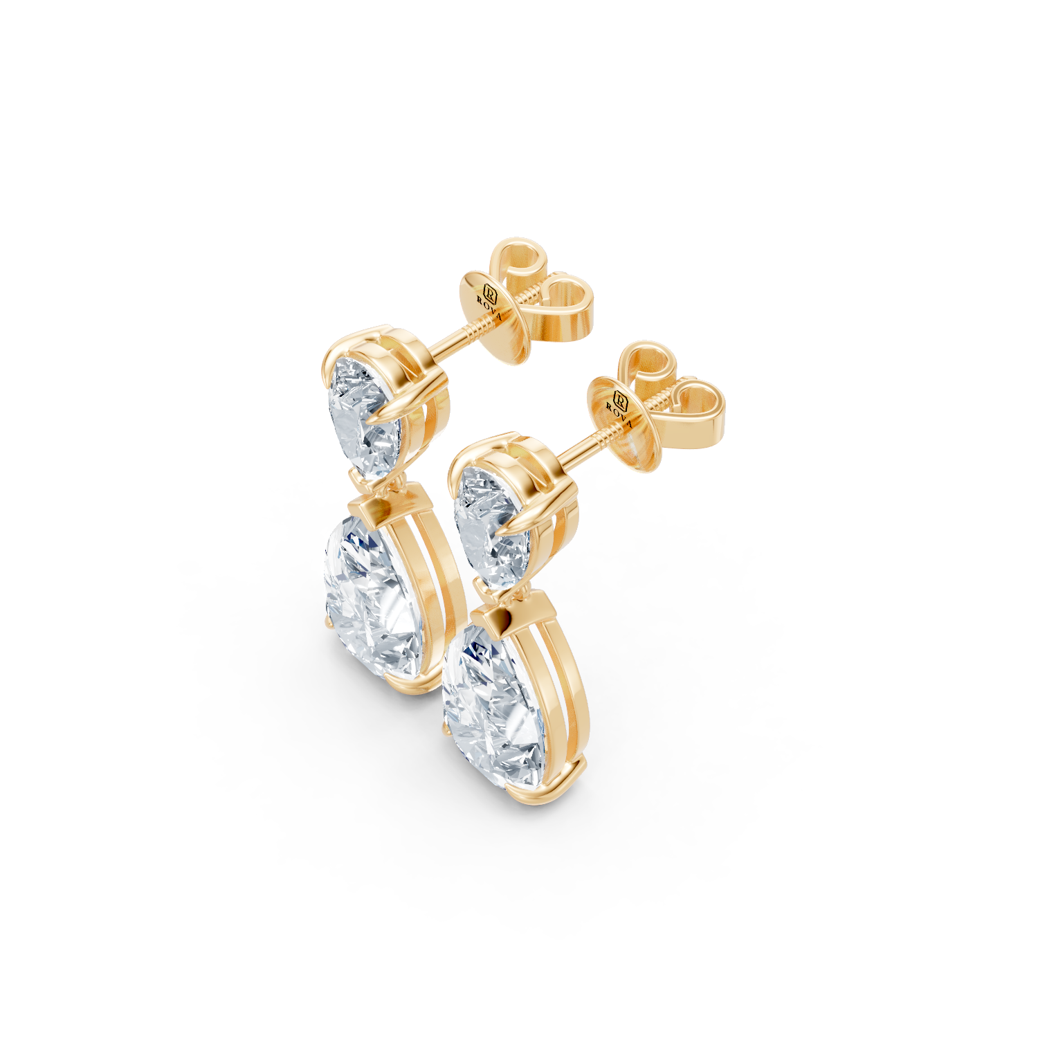 Celeste Pear Drop Earrings