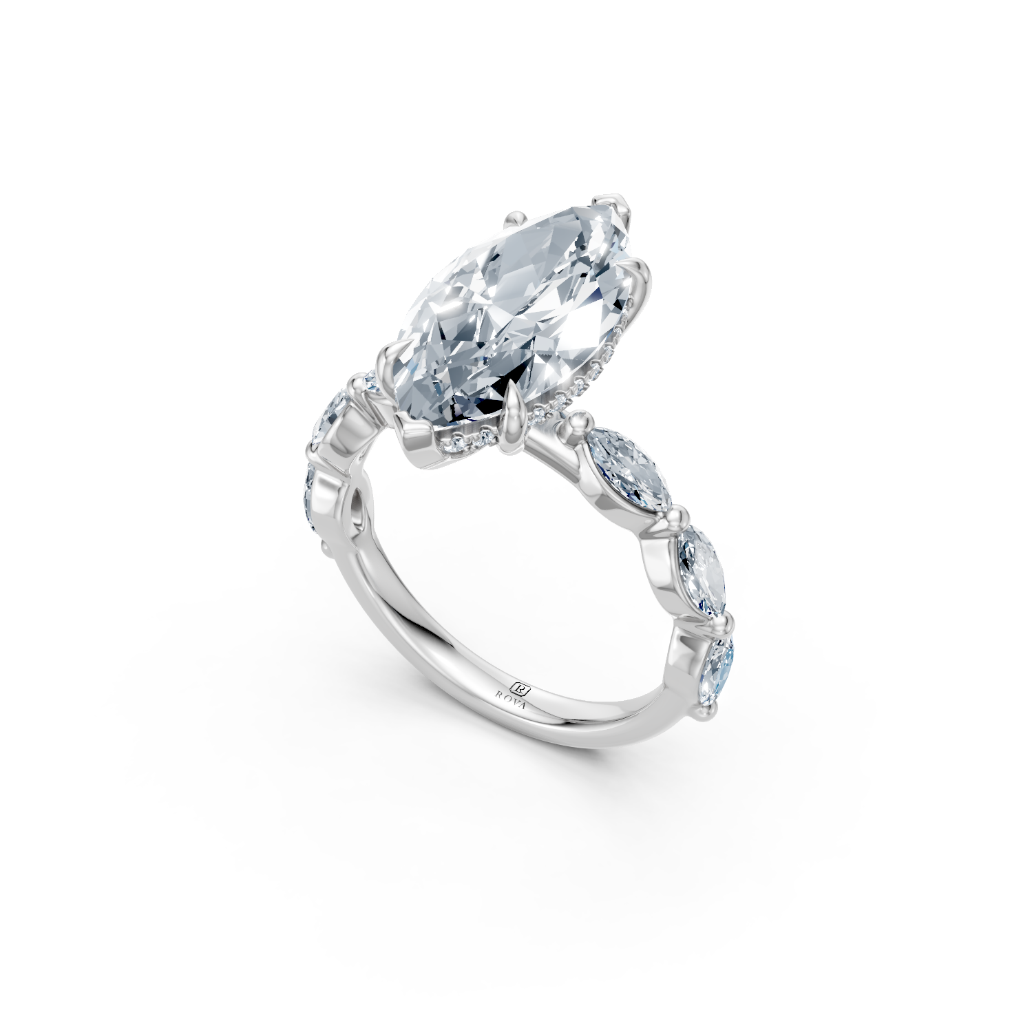 Celeste Marquise Ring - ROVA Brilliance