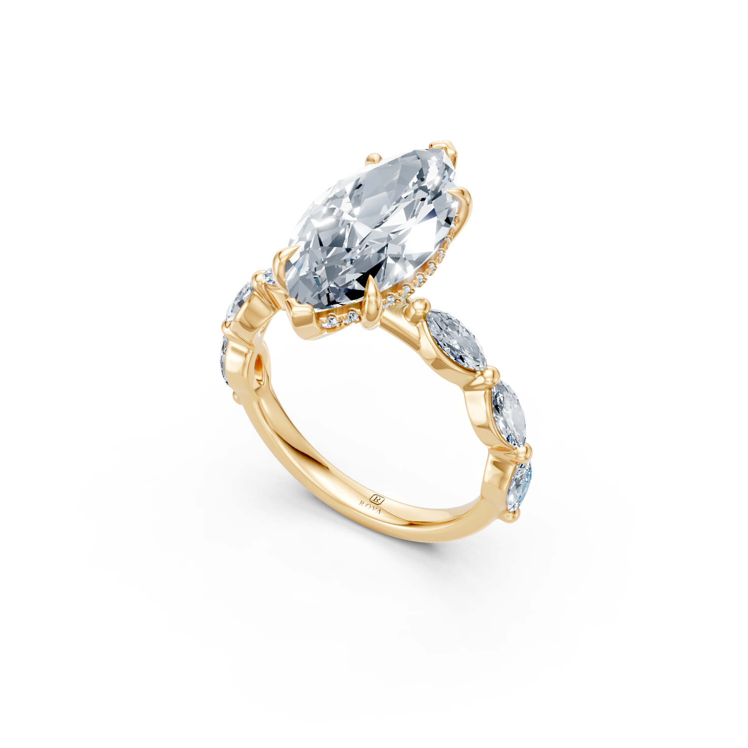 Celeste Marquise Ring - ROVA Brilliance