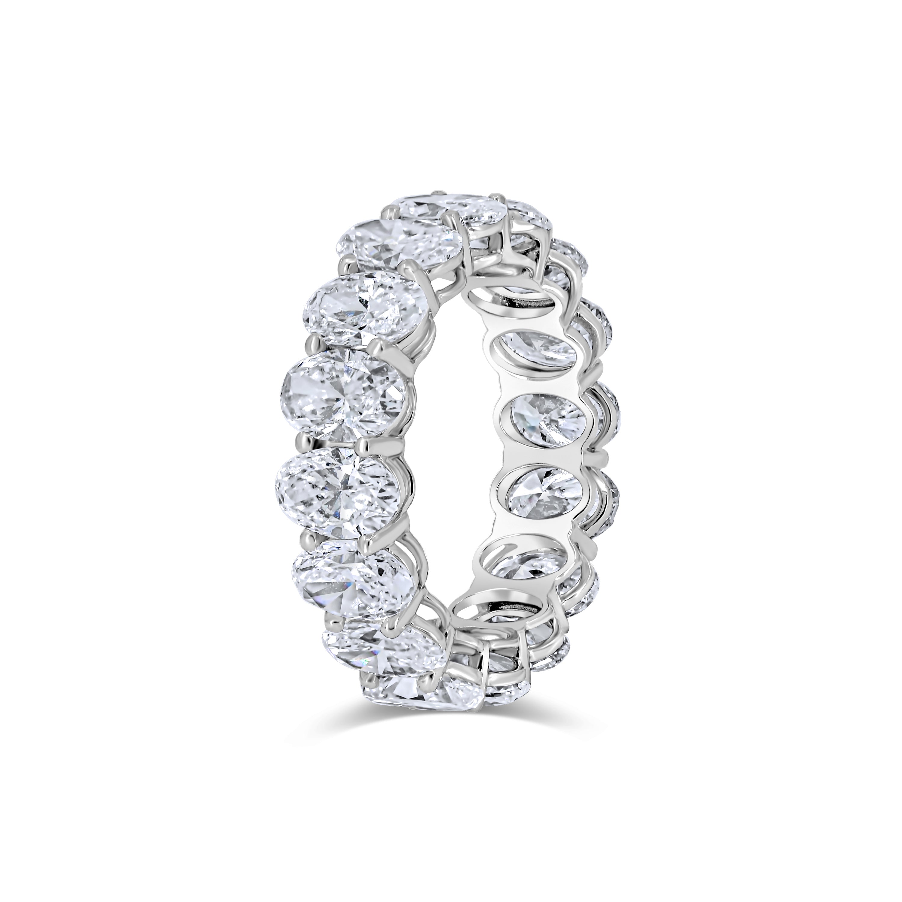 Eternal Radiance Oval Diamond Eternity Band - IN STOCK