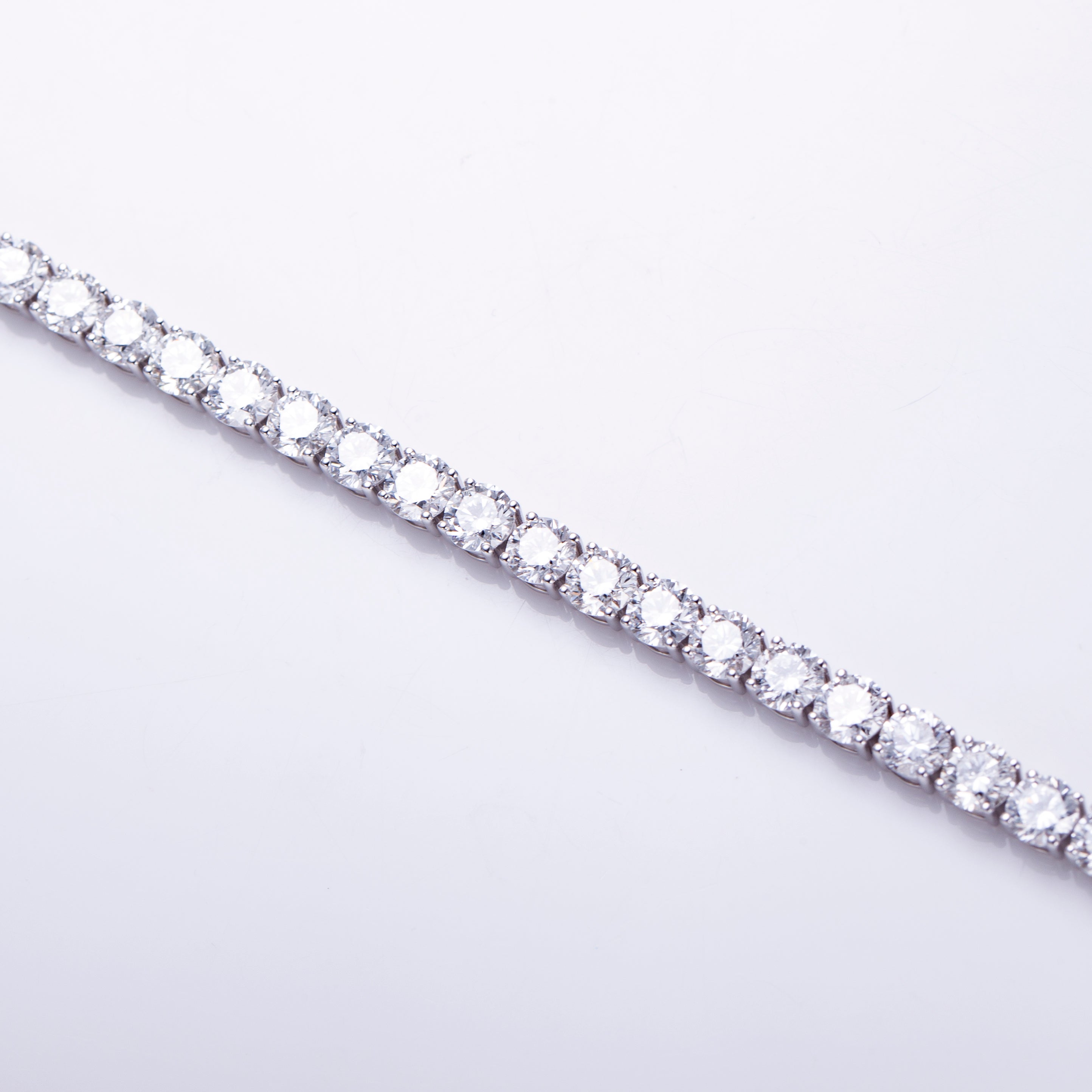 Classic Tennis Bracelet 14k White Gold - IN STOCK