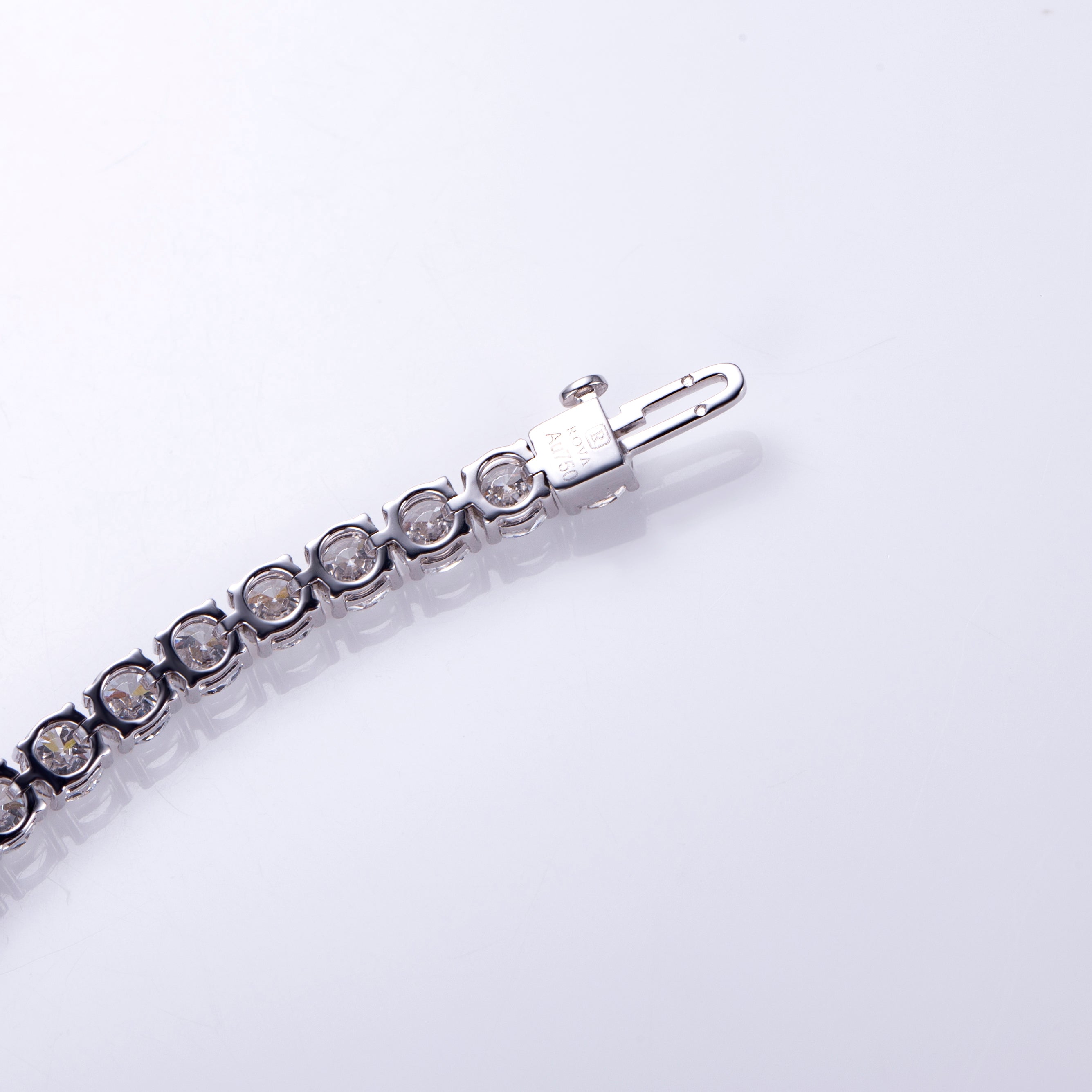 Classic Tennis Bracelet 14k White Gold - IN STOCK