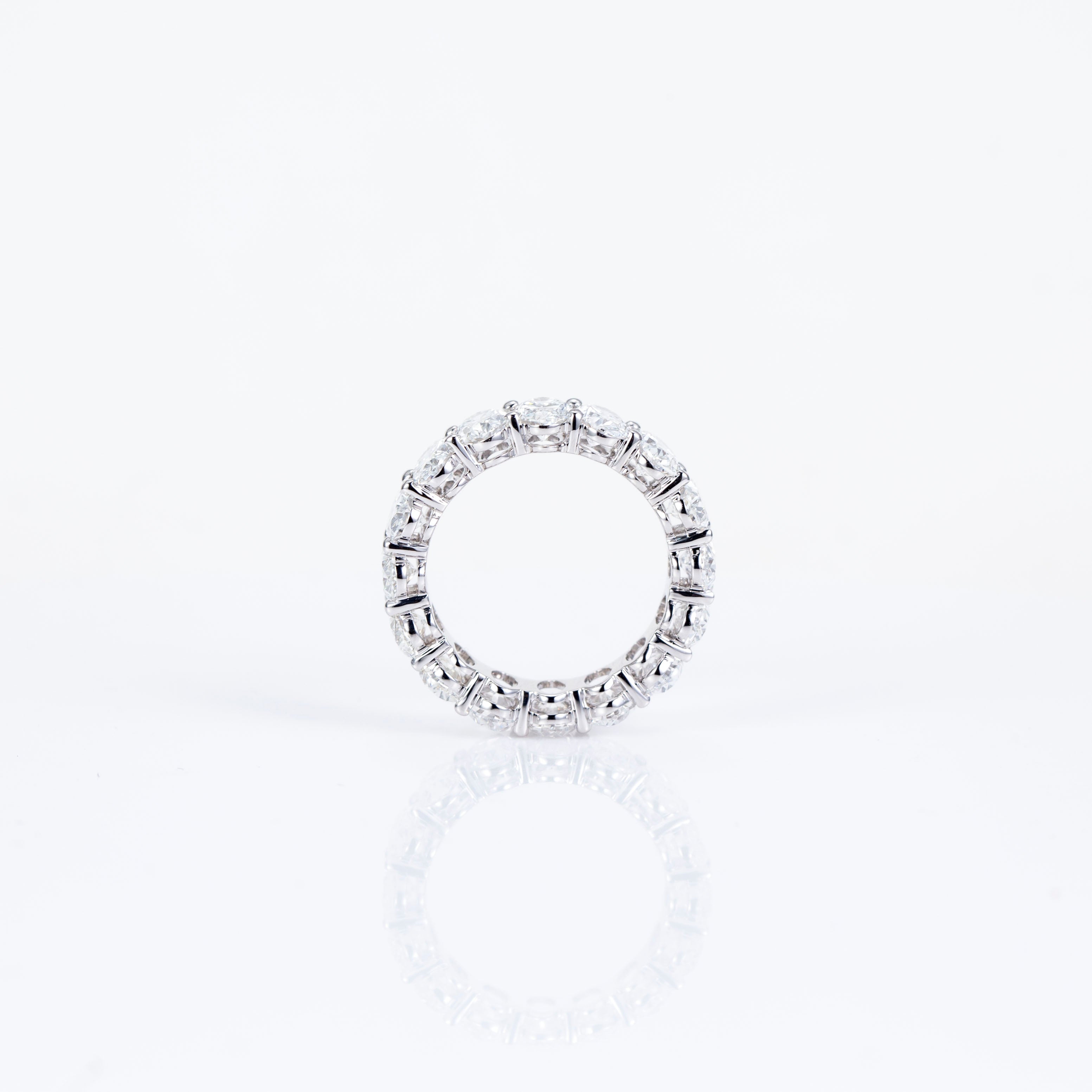 Eternal Radiance Oval Diamond Eternity Band - IN STOCK