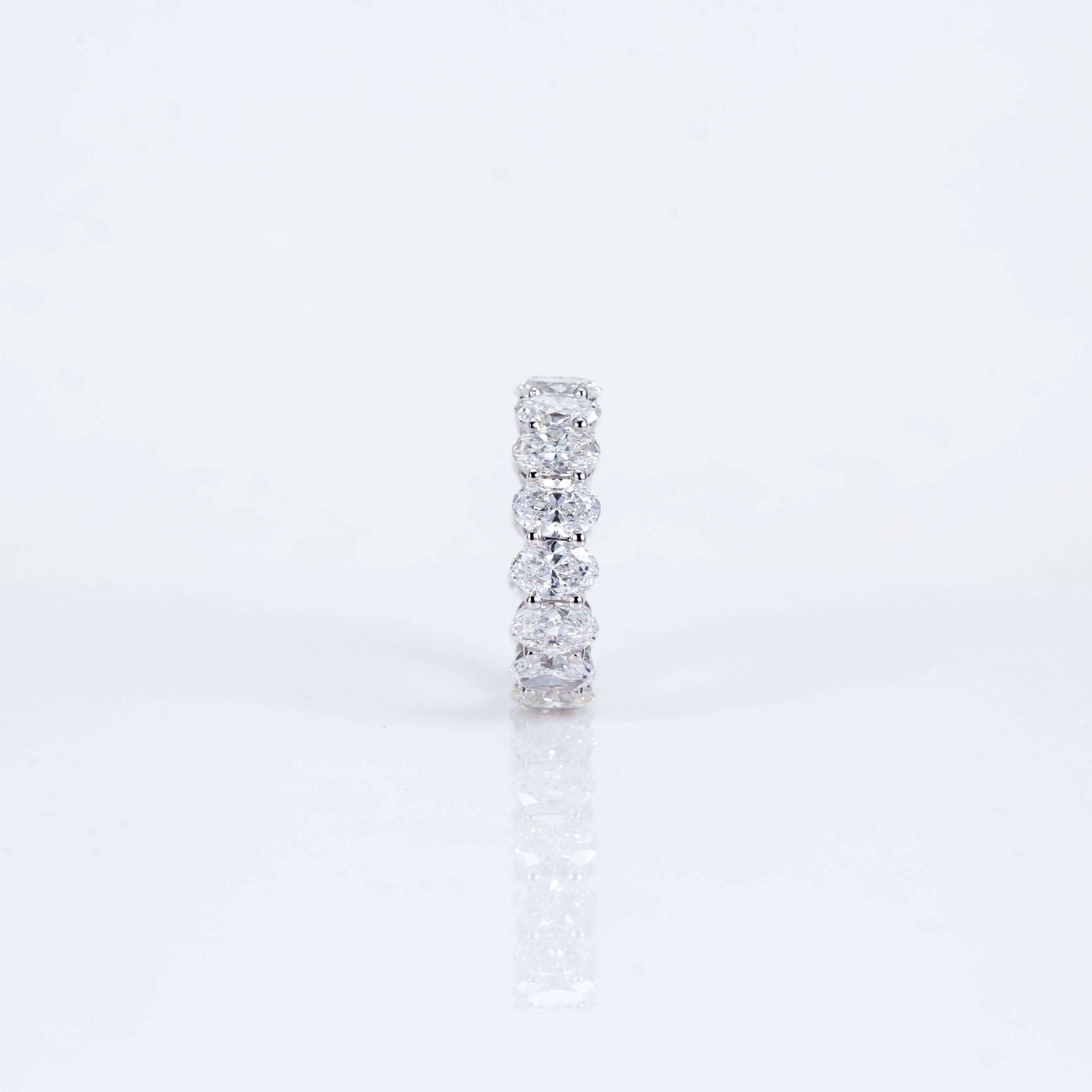 Eternal Radiance Oval Diamond Eternity Band - IN STOCK