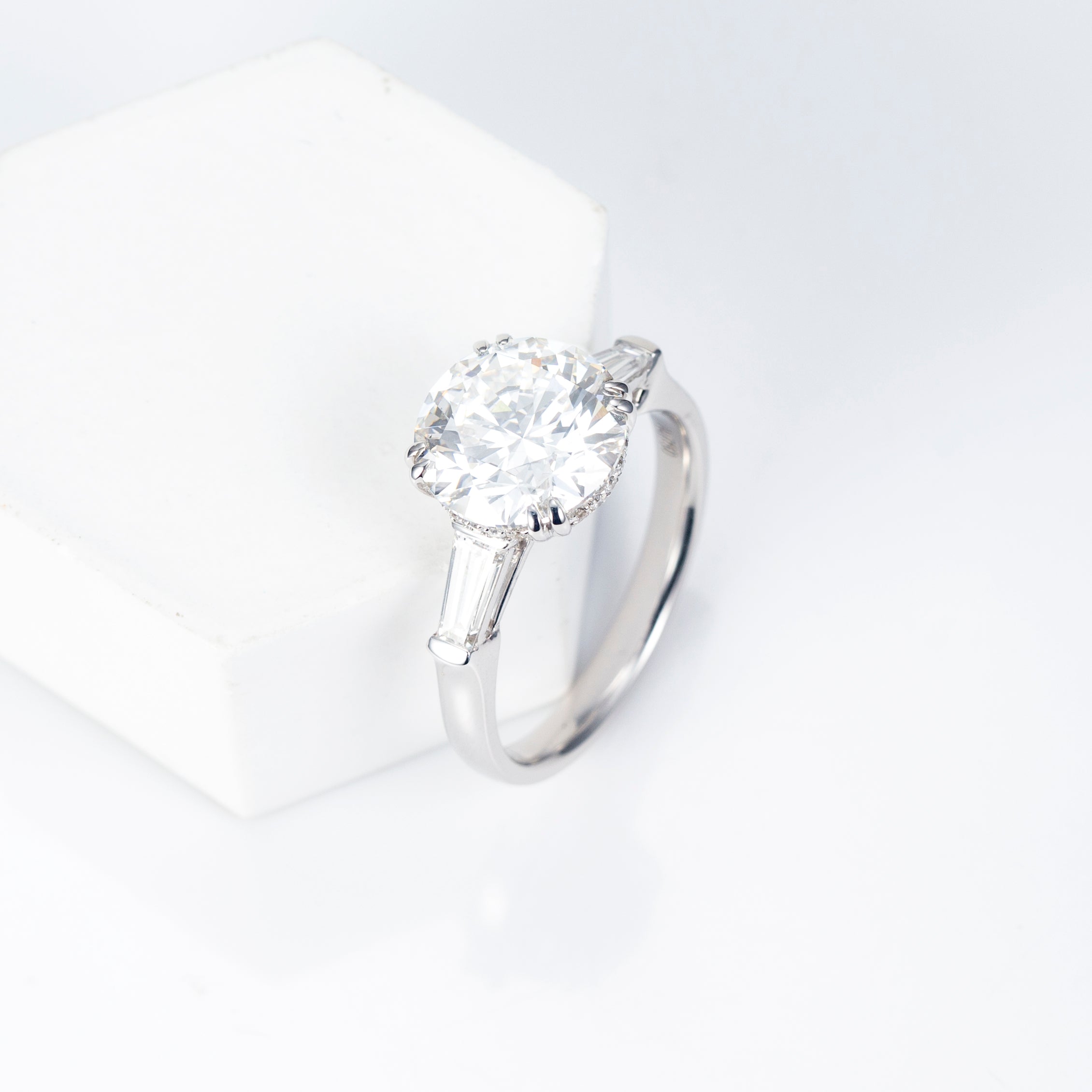 Luminara Solitaire Ring