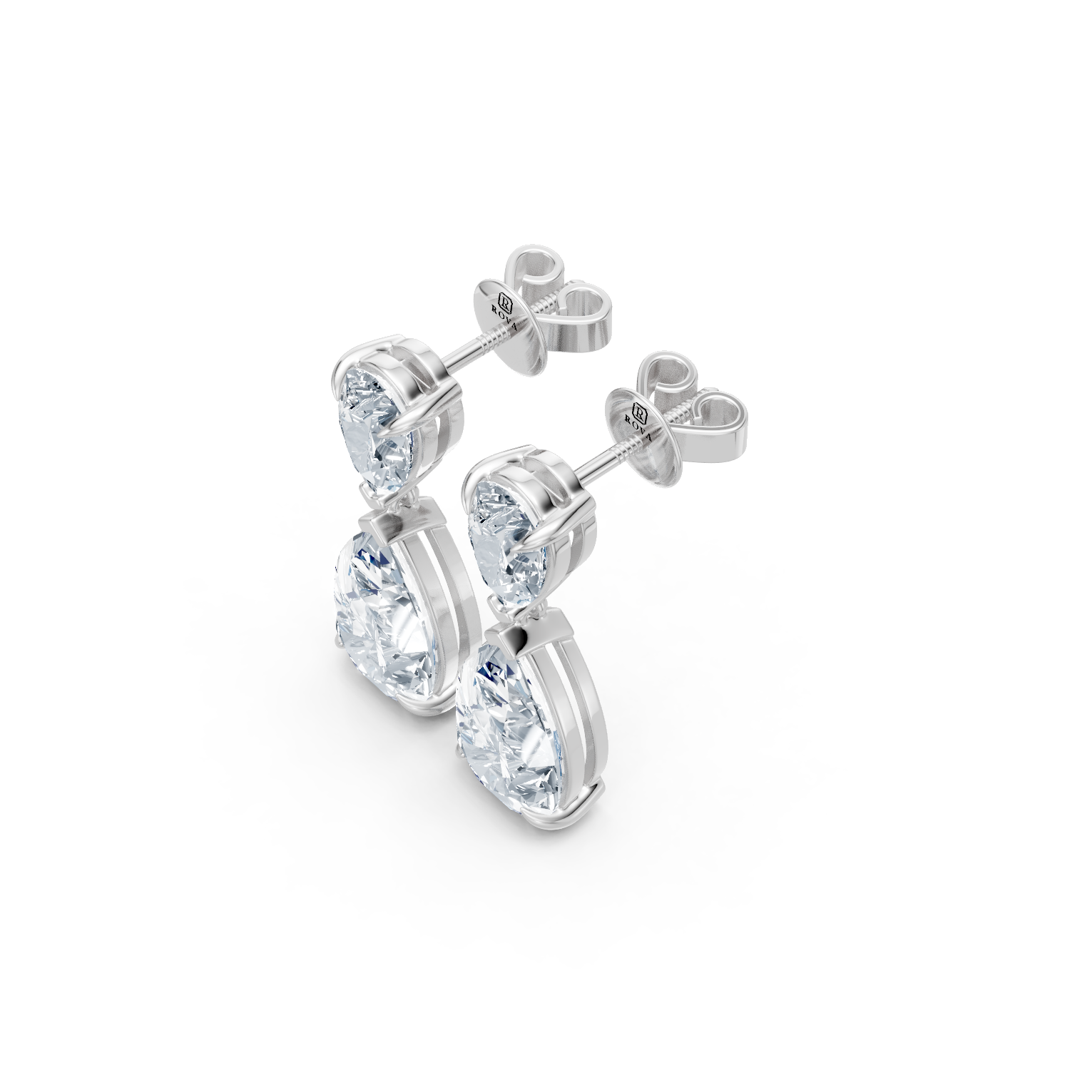 Celeste Pear Drop Earrings