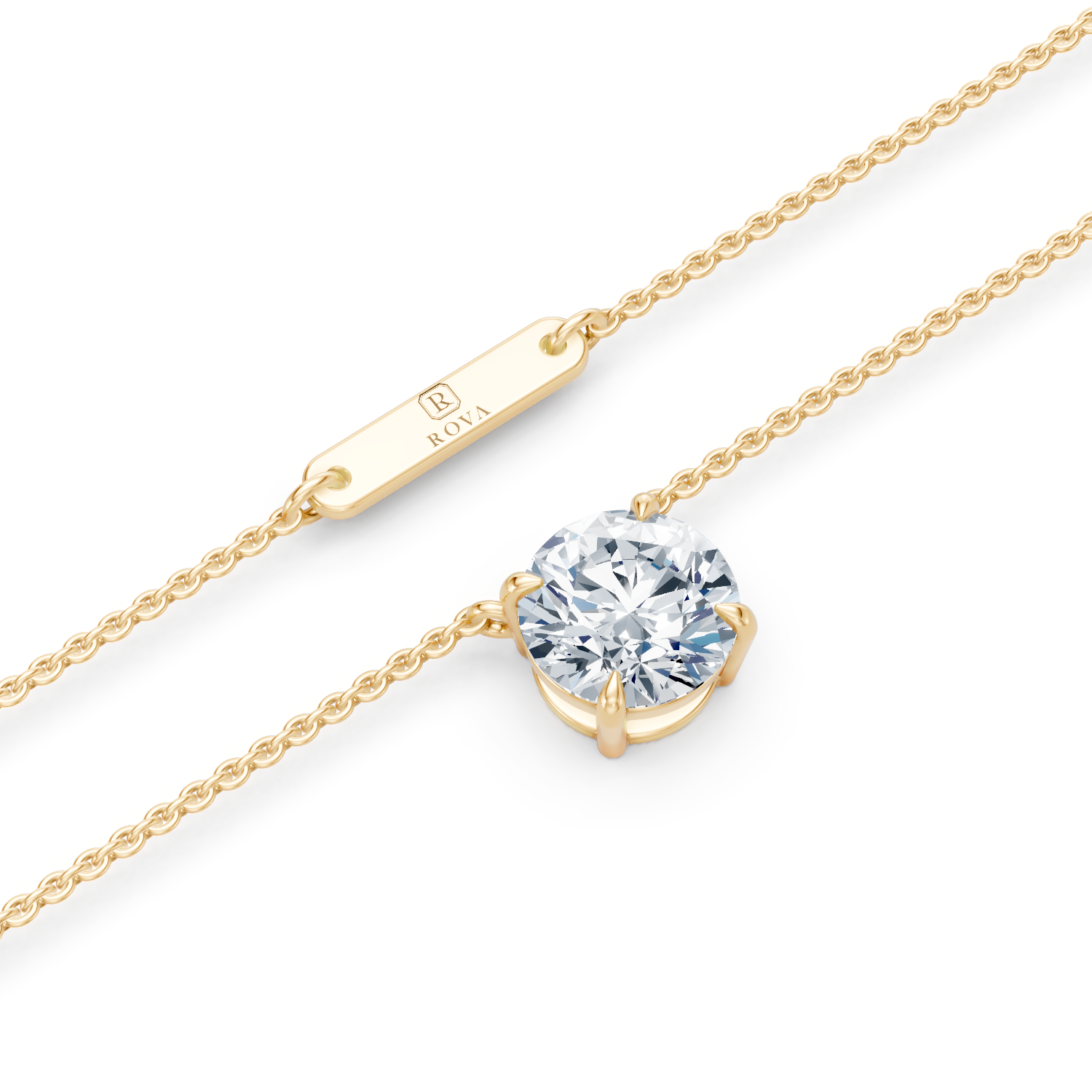 Solitaire Brilliant Pendant